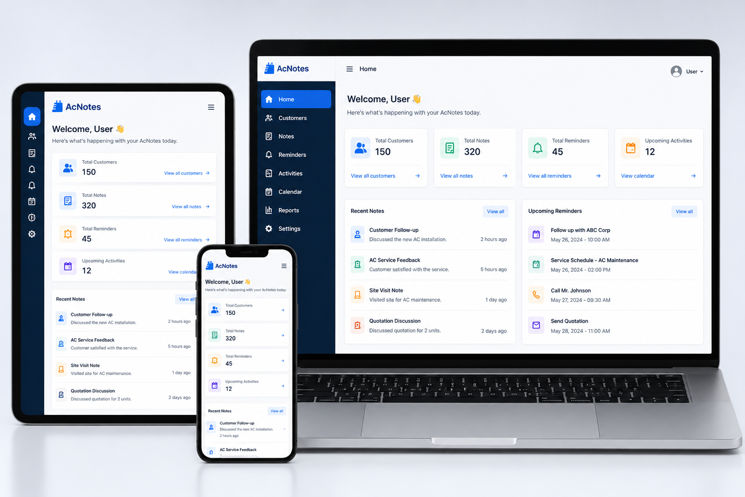 AcNotes Platform